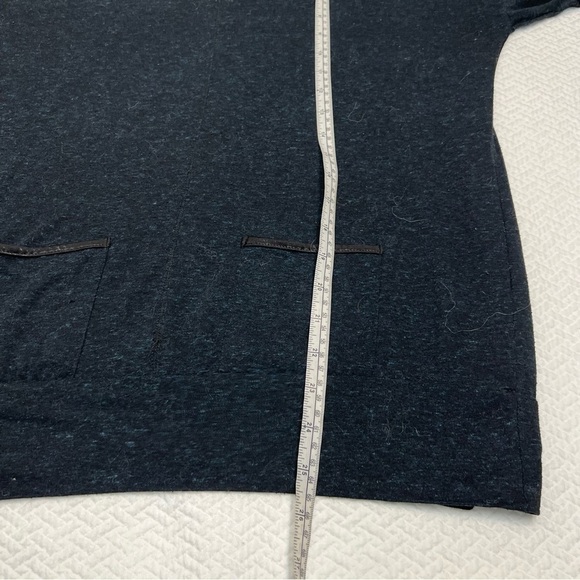 ANTHROPOLOGIE Pleione Navy Sweater with Pockets Size M - Picture 8 of 10